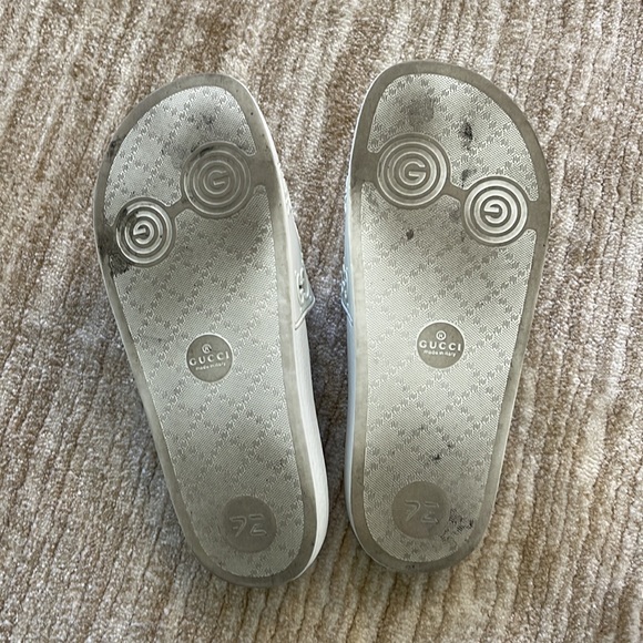Gucci GG Logo Rubber slides - Picture 5 of 5
